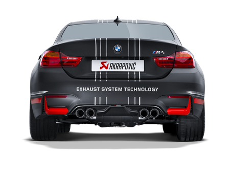 Akrapovic Slip-On Line for 2014-2017 BMW M3/M4 F80/F82 Titanium Exhaust System with Tips
