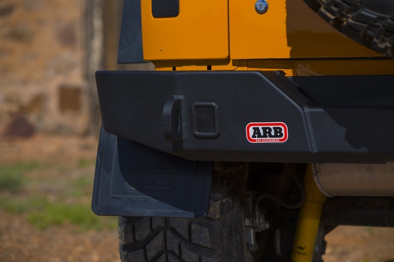 ARB Rear Bumper for Jeep Wrangler 2011-2013 with Textured Black Finish and Dual Jacking Points