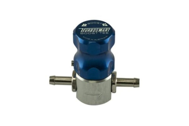 Turbosmart Boost Tee Manual Boost Controller - Blue (Part Number TS-0101-1101)