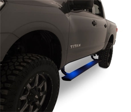 AMP Research PowerStep Automatic Running Board for 2016-2019 Nissan Titan and Titan XD All Cabs