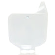 Acerbis Honda CR125R/250R/CR500R Front Number Plate - White | Part #2042220002