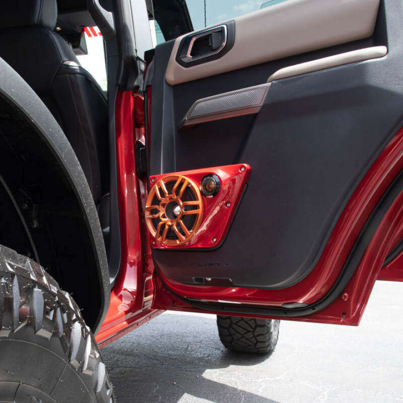 DS18 Bro-Bd-Lr Back Door Panels for Ford Bronco 2021-2025 with 2x 6.5-inch Speaker Openings