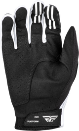 Fly Racing Evolution DST Gloves Black/White for Motocross and Off-Road Vehicles