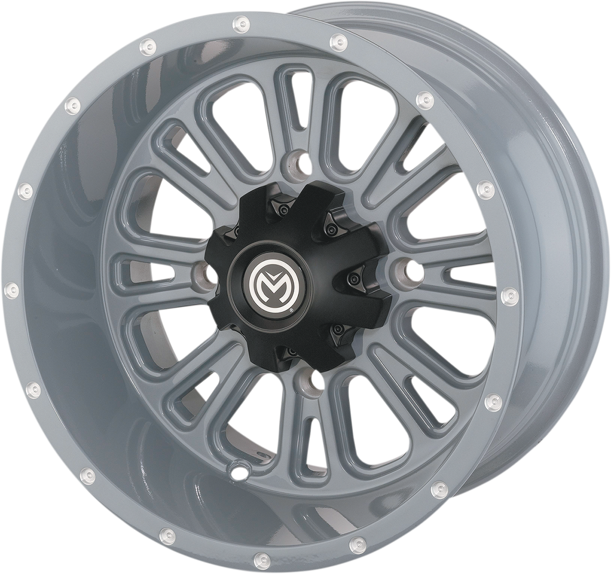 MOOSE OFFROAD Wheel - 399X - Rear - Gray - 14x8 - 4/110 - 4+4 399MO148110KG4