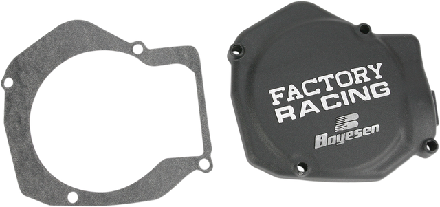 Boyesen Factory Ignition Cover for Honda CR125R SC01AB - Black