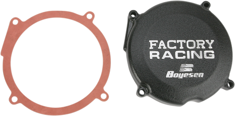 Boyesen Factory Ignition Cover for Honda CR250R (SC02B) – Black