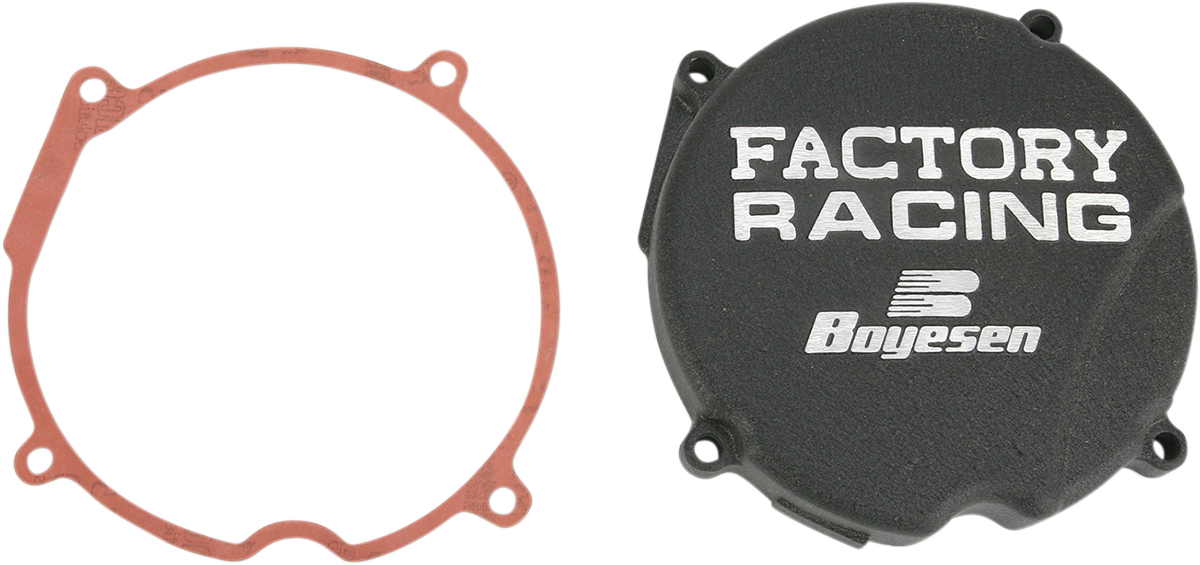 Boyesen Factory Ignition Cover for Honda CR500R (SC03B) with Weather-Resistant Finish