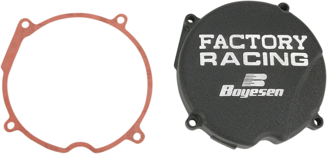 Boyesen Factory Ignition Cover for Honda CR500R (SC03B) with Weather-Resistant Finish