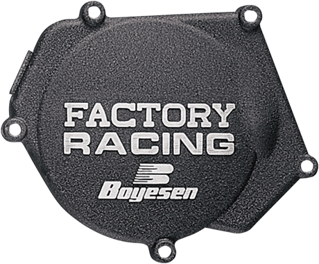 BOYESEN Ignition Cover for Kawasaki KX250 - Black - Part SC12B