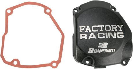 Boyesen Factory Ignition Cover for Suzuki RM125 (SC-21CB) - Black