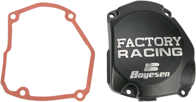 Boyesen Factory Ignition Cover for Suzuki RM125 (SC-21CB) - Black
