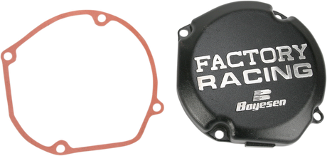 Boyesen Suzuki RM250 SC23B Ignition Cover - Black | Engine Protection and Seal