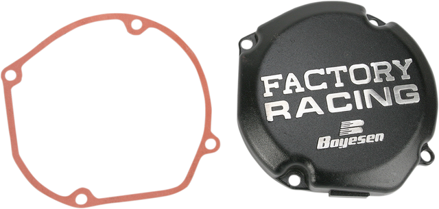 Boyesen Suzuki RM250 SC23B Ignition Cover - Black | Engine Protection and Seal