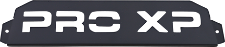 BIKEMAN PERFORMANCE RZR Pro XP Exhaust Plate - Black 17-325-BK