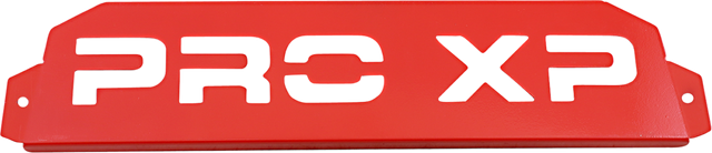 BIKEMAN PERFORMANCE RZR Pro XP Exhaust Plate - Red 17-325-R