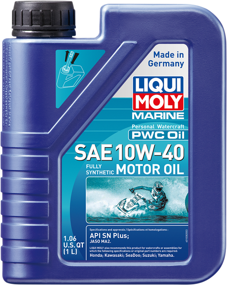 LIQUI MOLY Marine 4T Engine Oil - 10W40 - 1 liter 20528