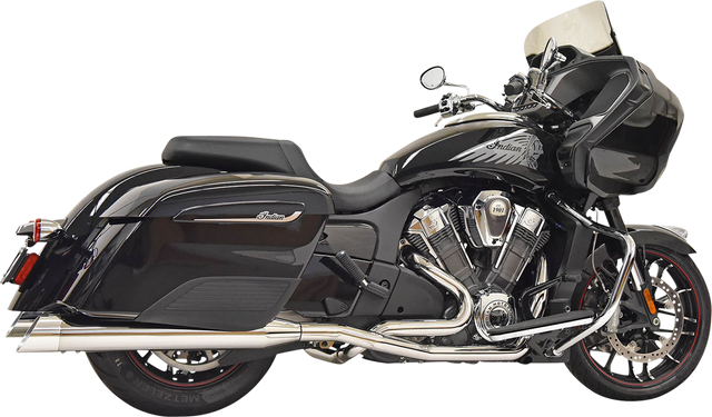 BASSANI XHAUST Exhaust Dual Challenger - Chrome 8H16S