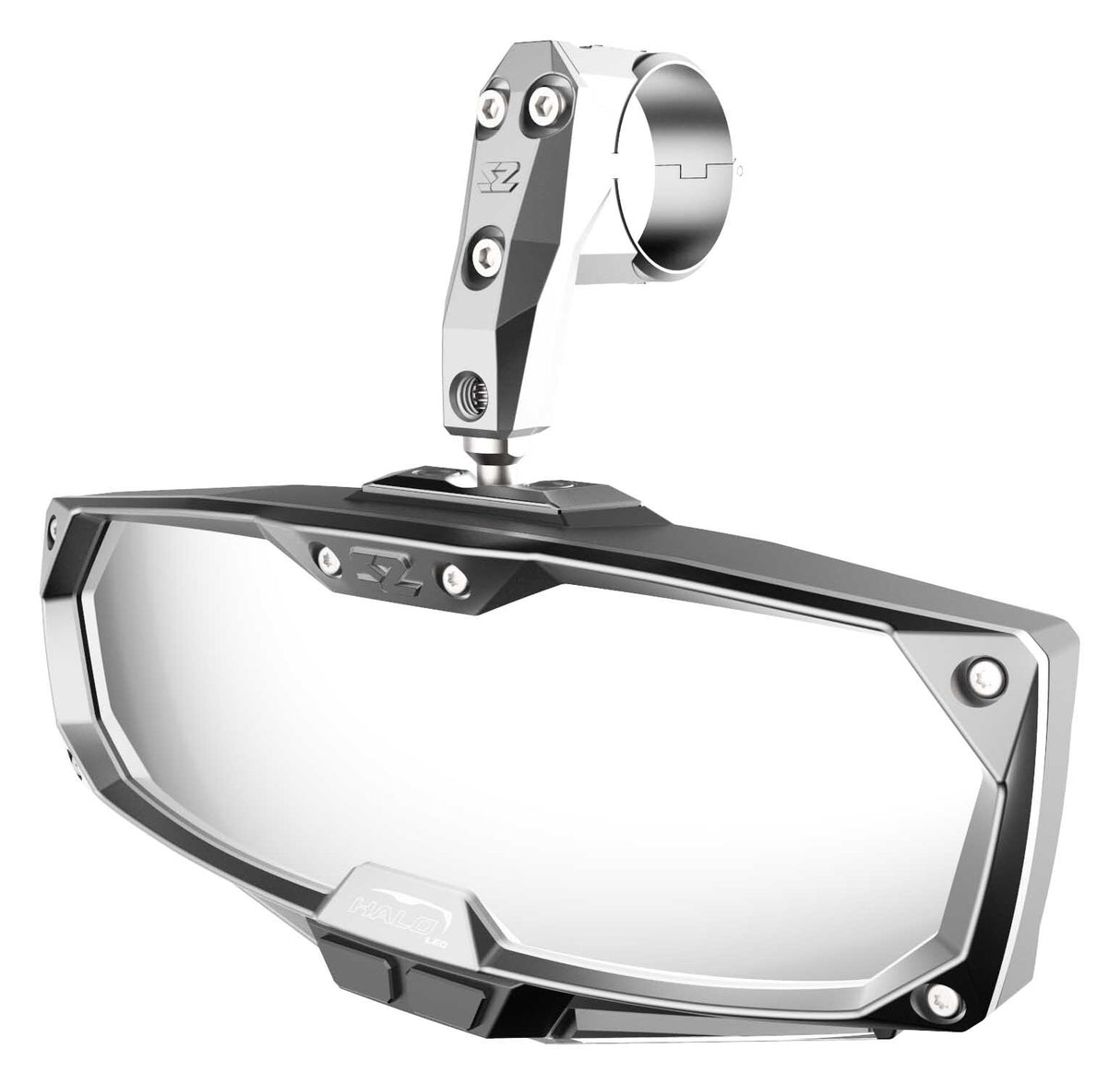 Seizmik Halo RA LED Rear View Mirror 2.0-inch with Mounting for UTVs and ATVs