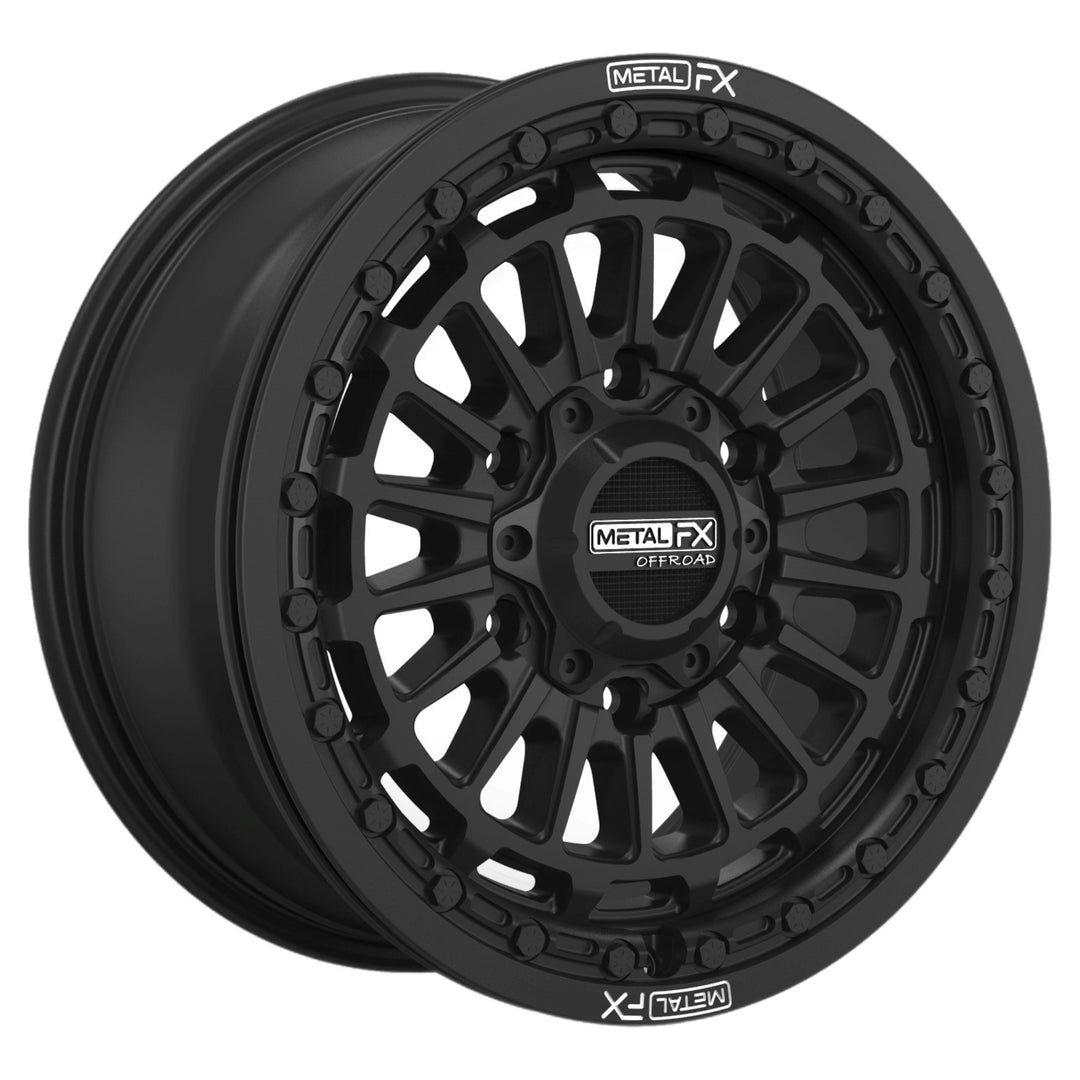 Delta 6R Beadlock Wheel (Satin Black) | Metal FX Offroad