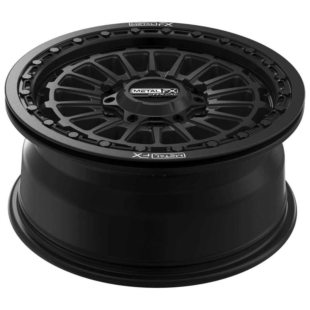 Delta 6R Beadlock Wheel (Satin Black) | Metal FX Offroad
