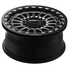 Delta 6R Beadlock Wheel (Satin Black Contrast Cut) | Metal FX Offroad