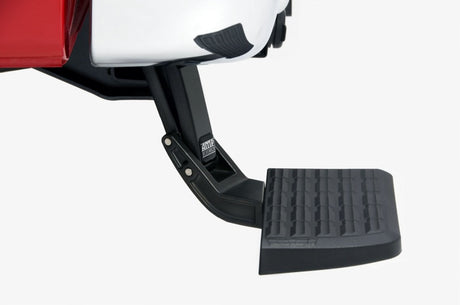 AMP Research BedStep for 2015-2018 Ford F-150 - Retractable Rear Bumper Access Step in Black