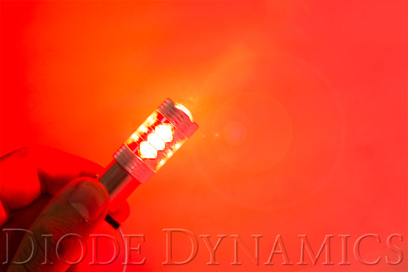 Diode Dynamics 1156 LED Bulb HP11 LED - Red (Pair)