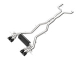 aFe MACH Force-Xp 3 Inch to 2.5 Inch Stainless Steel Cat-Back Exhaust System with Black Tips for BMW M2 G87 2023-2025 3.0L L6