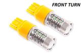 Diode Dynamics 7443 LED Bulb HP48 LED - Amber (Pair)