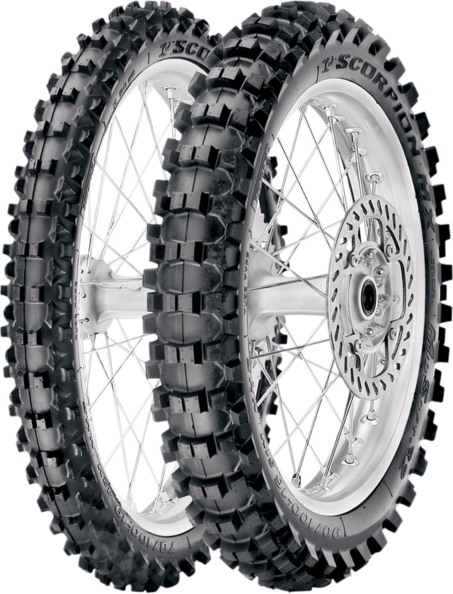PIRELLI Tire - Scorpion™ MX32 Mid Soft - Front - 70/100-19 - 42M 3252600
