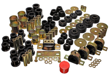 Energy Suspension 3.18109G Hyper-Flex Master Bushing Set for 1980-1979 GMC C1500 2WD Pickup - Black