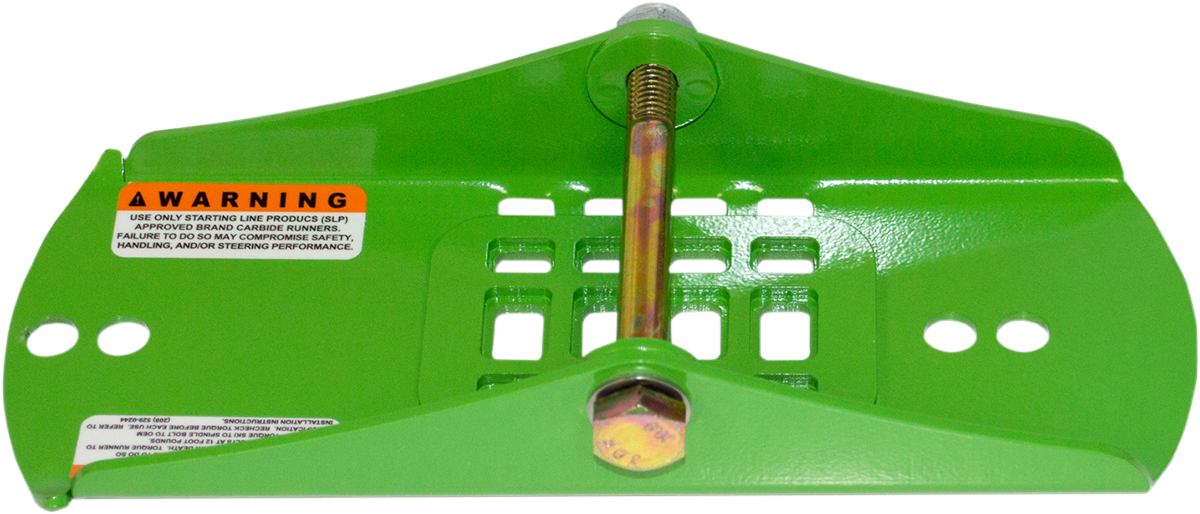 STARTING LINE PRODUCTS Ski Mount Saddle - Standard Use - Green - Arctic Cat/Yamaha 35-386