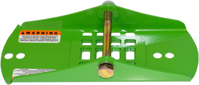 STARTING LINE PRODUCTS Ski Mount Saddle - Standard Use - Green - Arctic Cat/Yamaha 35-386
