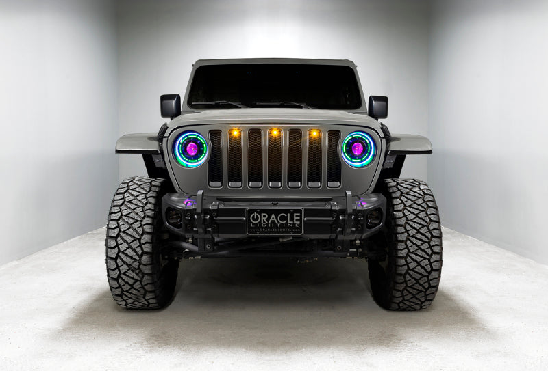 Oracle Oculus Bi-LED Projector Headlights for Jeep JL/Gladiator JT - w/ BC1 Controller