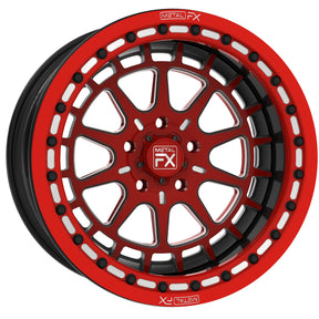Outlaw R Forged Beadlock Wheel (3-Piece) | Metal FX Offroad