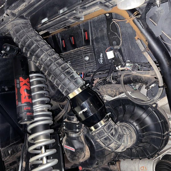 Polaris RZR 2018-22 Turbo S, & RS1, 19-24 RZR XP Turbo "ECF" Electric Clutch Blower Fan Kit - Lower Clutch / Belt Temperature
