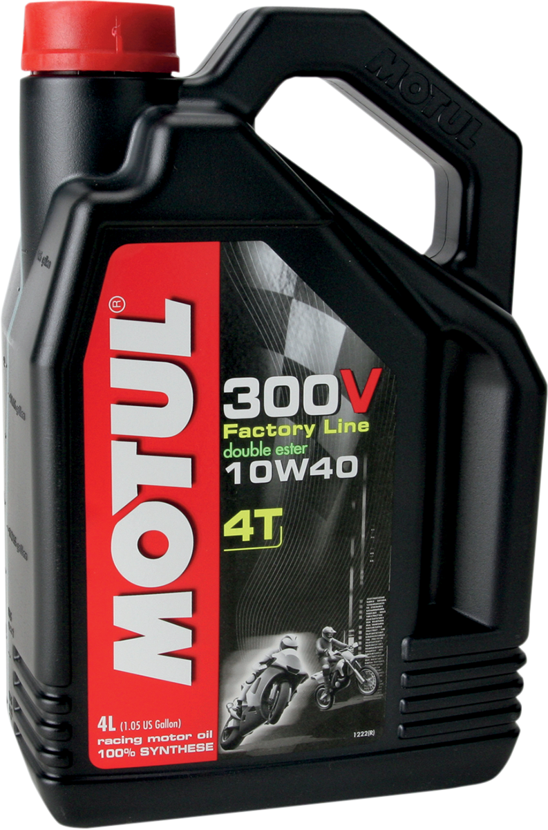 MOTUL 300V Synthetic Ester Oil - 10W-40 - 4L 104121