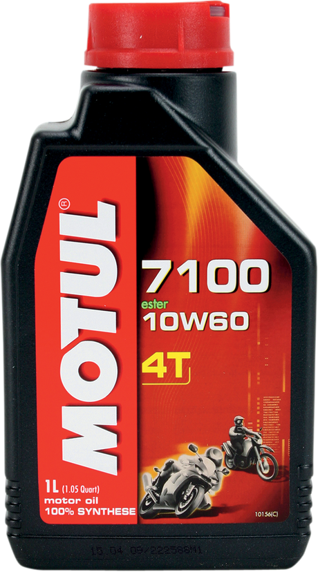 MOTUL 7100 4T Synthetic Oil - 10W-60 - 1L 104100