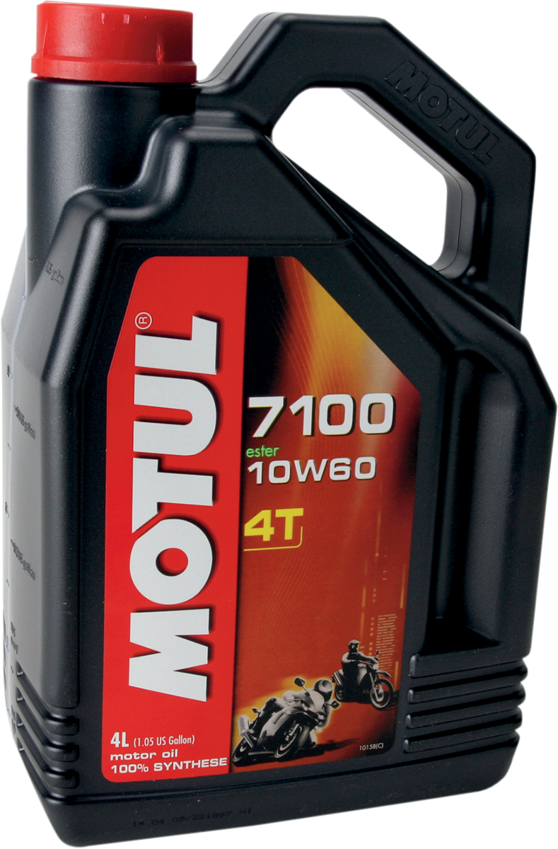 MOTUL 7100 4T Synthetic Oil - 10W-60 - 4L 104101