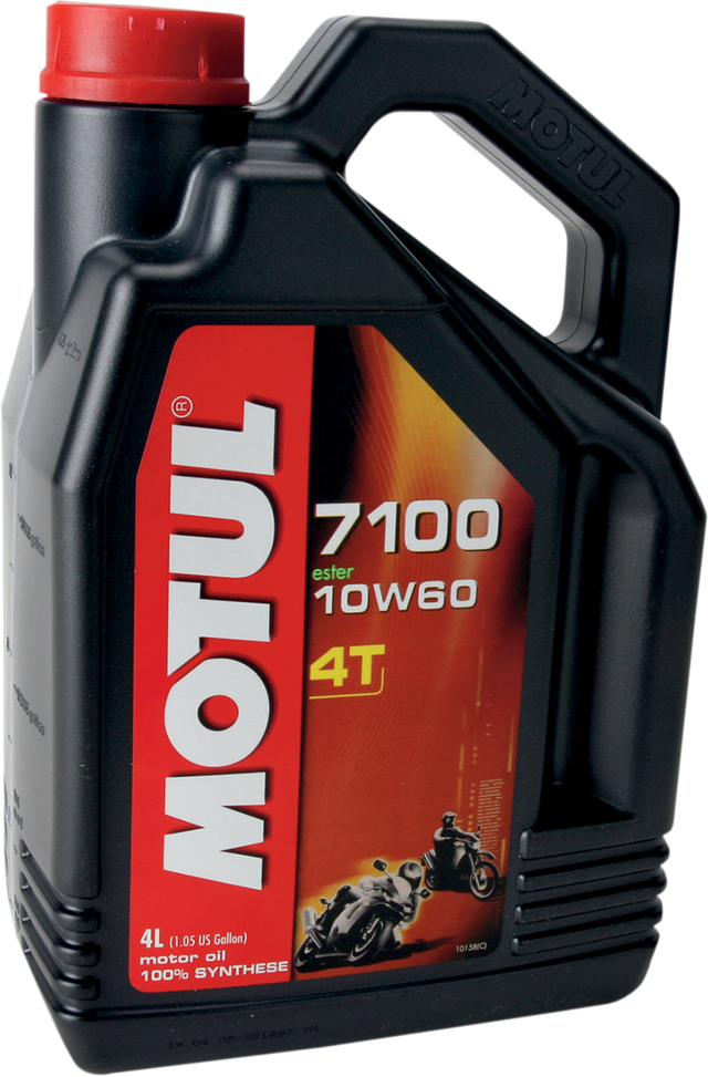 MOTUL 7100 4T Synthetic Oil - 10W-60 - 4L 104101