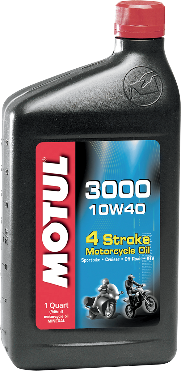 MOTUL 3000 Mineral 4T Engine Oil - 10W-40 - 1 liter 107672