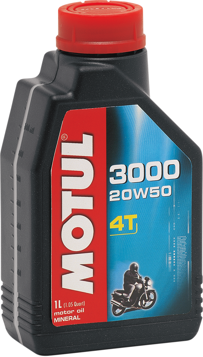 MOTUL 3000 Mineral 4T Engine Oil - 20W-50 1 liter 107318