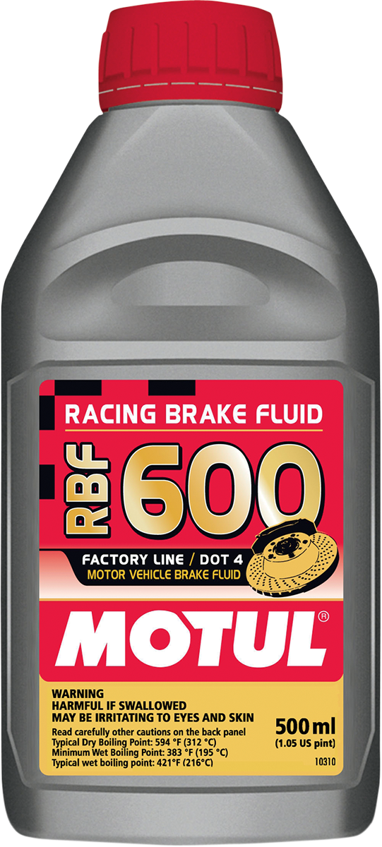 MOTUL RBF 600 Racing Brake Fluid - 16.9 U.S. fl oz. 100949