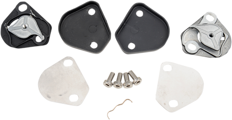 AGV Pista GP RR, Corsa R & Veloce S Helmet Pivot Kit with Screws - Part 20KIT60016999