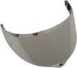 AGV GT3-1 Shield for Sportmodular Helmets with Pinlock® 120 MaxVision™ – Iridium Silver (2XS-L) – Part No. 20KV27B5N9002