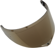 AGV GT3-2 Shield for SportModular Helmets - Iridium Gold Finish, XL-3XL, Pinlock® 120 MaxVision™ Compatibility