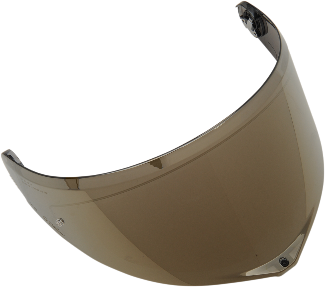 AGV GT3-2 Shield for SportModular Helmets - Iridium Gold Finish, XL-3XL, Pinlock® 120 MaxVision™ Compatibility