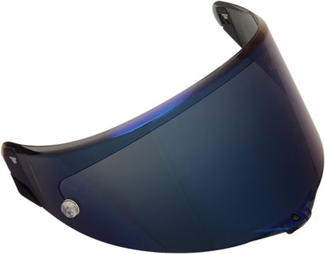 AGV Race 3 Shield for Pista GP R, Pista GP RR, and Corsa R Helmets - Pinlock® 120 MaxVision™ Prepared - Iridium Blue (Part #20KV0B9N1002)