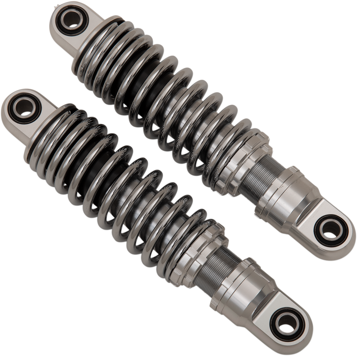Drag Specialties Shocks Premium Shock - 10.5 inch Chrome C16-0149 for Harley-Davidson and Touring Models