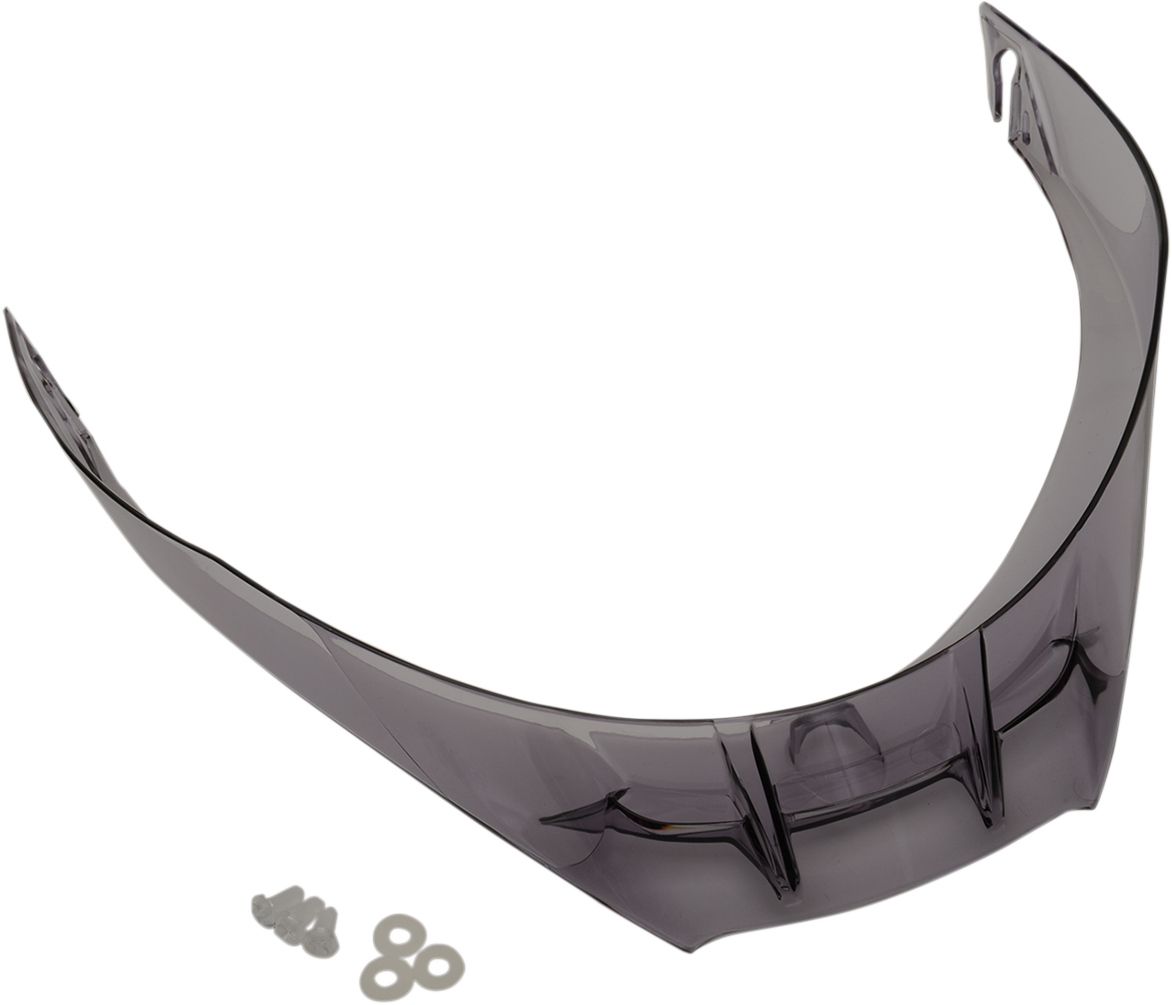 AGV Pista GP R/Pista GP RR Smoke Helmet Spoiler - Part 20KIT6024402 for Motorcycle Helmets